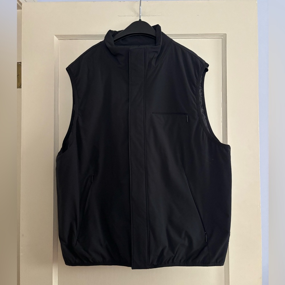 Calvin Klein Men's Black Quilted Vest